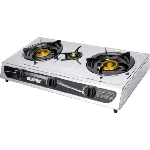 GEEPAS | Stainless Steel Gas Cooker Silver | GK6857