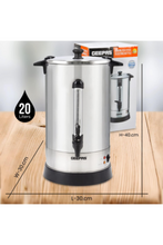 GEEPAS | Stainless Steel Water Boiler Silver | GK38048