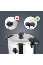 GEEPAS | Stainless Steel Water Boiler Silver | GK38048