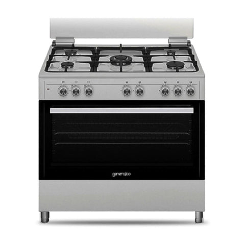 GENERALCO | Stainless Steel 5 Burners Gas Cooker 90X60 cm | C90 GS
