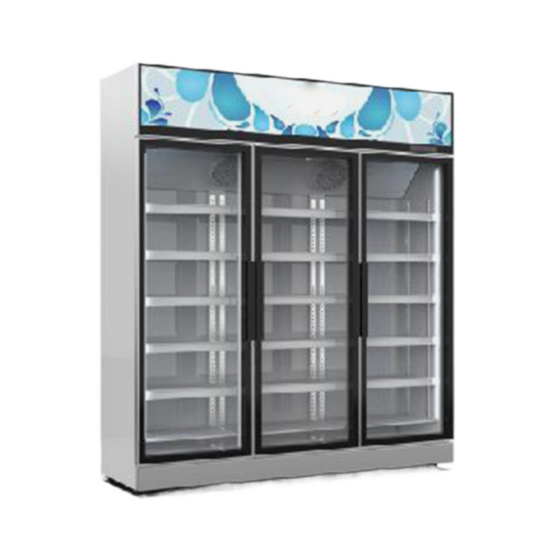 GENERALCO | Upright Showcase Chiller 1000 Litres | GLCD-1880M3W