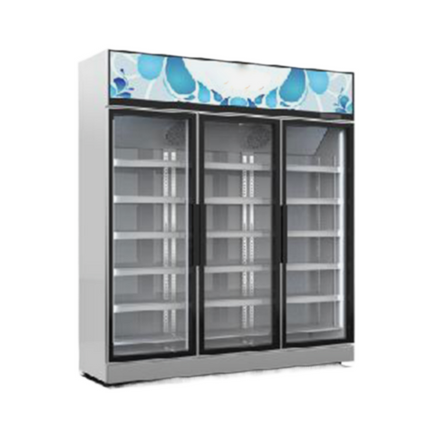 GENERALCO | Upright Showcase Chiller 1000 Litres | GLCD-1880M3W