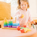 MELISSA & DOUG | Geometric Stacker Toddler Toy 2+ years | 46000567