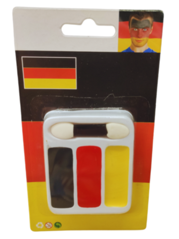 Quick Face Painting Kit with Brush (3 Packets) | GermanyÂ |Â Minagination