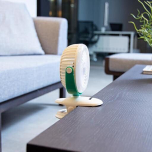 GEEPAS | Rechargeable Clip Fan with Light | GF21137