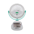 GEEPAS | Rechargeable Clip Fan with Light | GF21137