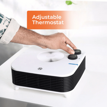 GEEPAS | Flat Fan Heater Adjustable Thermostat 2000W | GFH28539UK