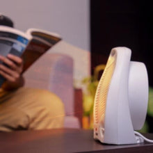 GEEPAS | Fan Heater with 2 Heating Power 1000/2000W White | GFH9518