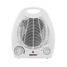 GEEPAS | Fan Heater with 2 Heating Power 1000/2000W White | GFH9518