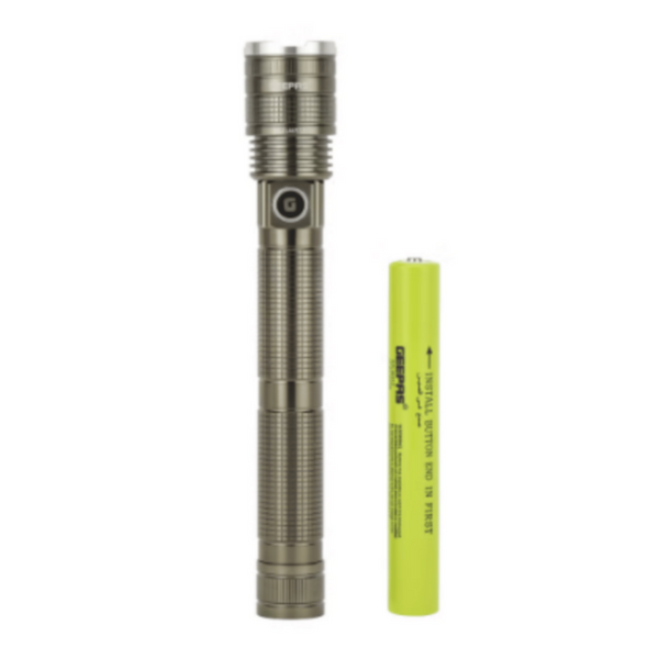 GEEPAS | Zoomable LED Flashlight 20W Laser High-Power LEDs | GFL4651