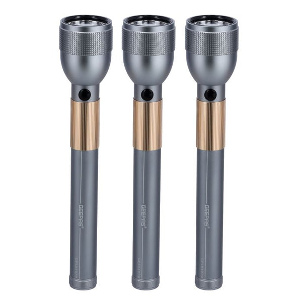 GEEPAS | Rechargeable Waterproof LED Flashlight | GFL51079