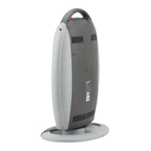 GEEPAS | Halogen Heater with 3 Heating Power 400/800/1200W Black-Grey | GHH9107