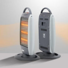 GEEPAS | Halogen Heater with 3 Heat Power 400/800/1200W Grey | GHH9112