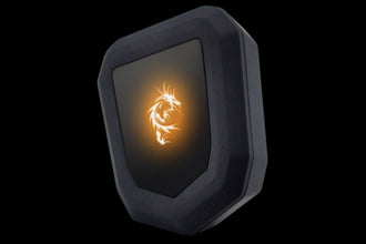 DRAGONWAR | AEGIS Optical Fiber Wireless Gaming Headset with Lighting Effect Black | G-HS-004