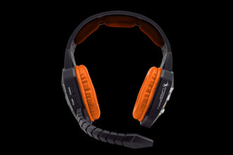 DRAGONWAR | AEGIS Optical Fiber Wireless Gaming Headset with Lighting Effect Black | G-HS-004