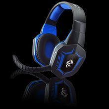 DRAGONWAR | Violent 7.1 Channel Gaming Headset Surround Sound with Lighting Effect Blue | G-HS-005