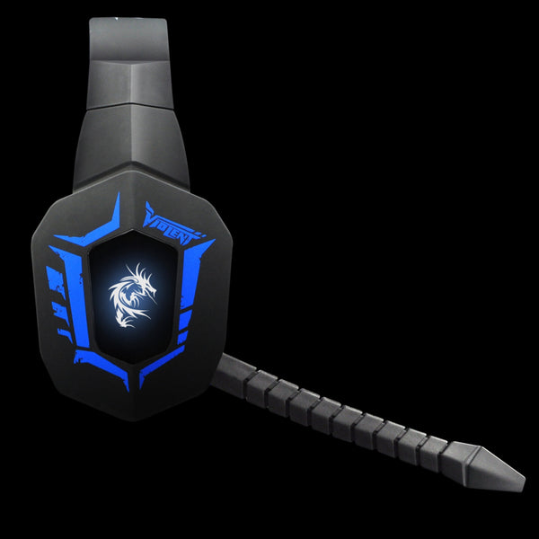 DRAGONWAR | Violent 7.1 Channel Gaming Headset Surround Sound with Lighting Effect Blue | G-HS-005