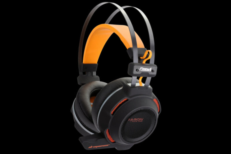 DRAGONWAR | Freya LED Gaming Headset with Lighting Effect Black | G-HS-007