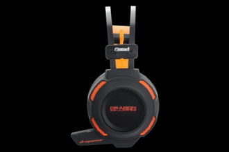 DRAGONWAR | Freya LED Gaming Headset with Lighting Effect Black | G-HS-007