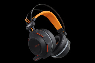 DRAGONWAR | Freya LED Gaming Headset with Lighting Effect Black | G-HS-007