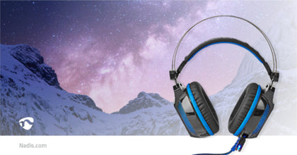 NEDIS | Gaming Headset Over-Ear with 7.1 Virtual Surround Sound USB Type-A | GHST500BK