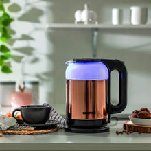 GEEPAS | 1.7L Double Layer Electric Glass Kettle | GK38063