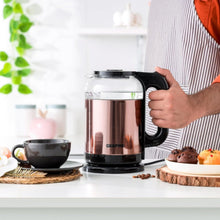 GEEPAS | 1.7L Double Layer Electric Glass Kettle | GK38063