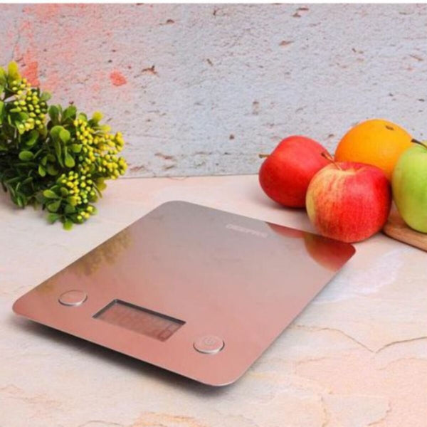 GEEPAS | Digital Kitchen Scale SS Panel 5KG 11Lb 1X20 | GKS46507UK