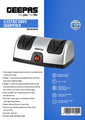 GEEPAS | Electric Knife Sharpener Suction Cup Feet | GKS63044