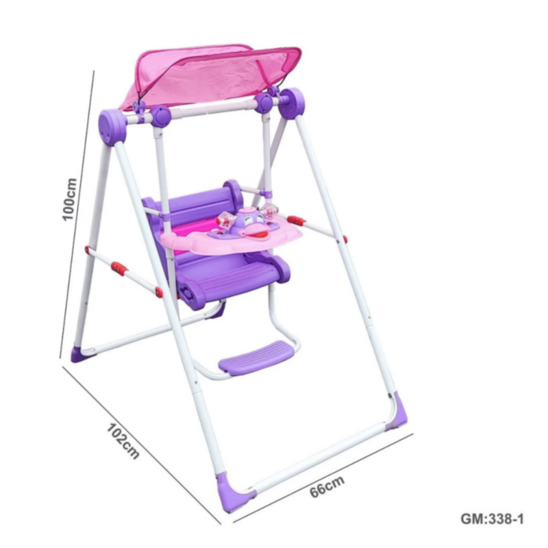 Baby Swing with Music Pink 338 1