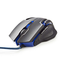 NEDIS | Gaming Mouse & Mouse Pad Set Wired | GMMP200BK