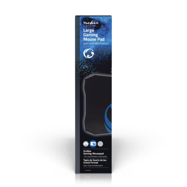 NEDIS | Gaming Mouse Pad Microfiber / Rubber Black | GMPD100BK