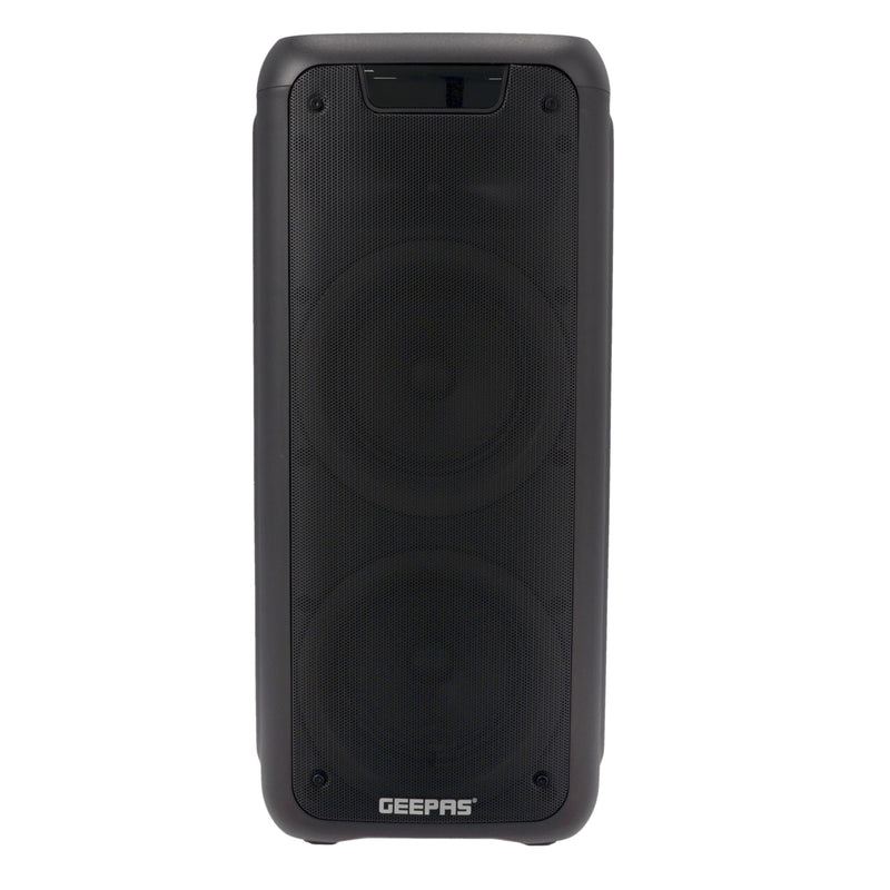GEEPAS | Rechargeable Professional Speaker, 40000W PMPO |