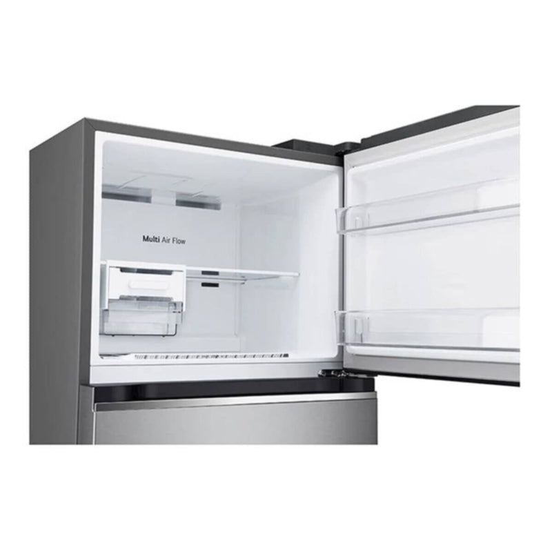 LG | GN-B422PQGB 400 Ltrs New Smart Inverter Top Freezer, Door Cooling+, Multi Air Flow, Smart Diagnosis, Dark Graphite Steel - Made in Indonesia