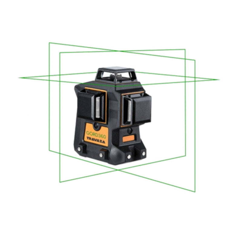 TRAVAZA | Green Multiline Laser with Tripod Stand | 875-10-10 GORD 360