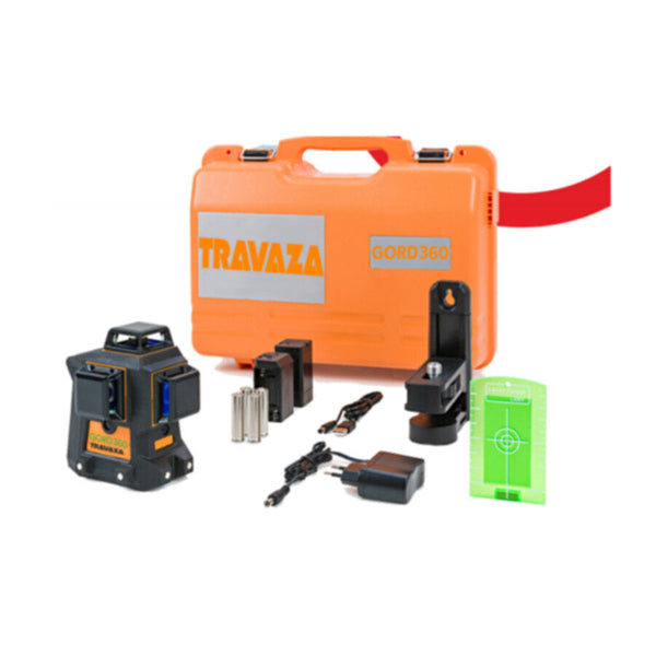 TRAVAZA | Green Multiline Laser with Tripod Stand | 875-10-10 GORD 360
