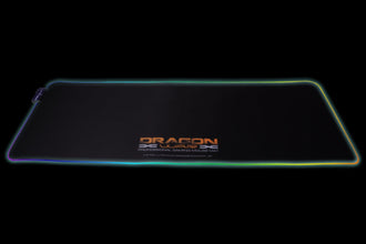 DRAGONWAR | RGB Illumination Mouse Mat 795x302x4mm Black | GP-010