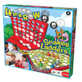 AMBASSADOR | 4-In-A-Row & Snakes And Ladders Combo Game GPF025B | 42010025