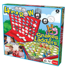 AMBASSADOR | 4-In-A-Row & Snakes And Ladders Combo Game GPF025B | 42010025