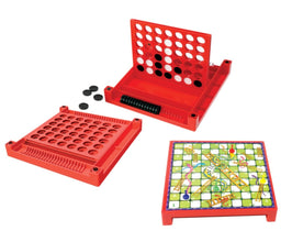 AMBASSADOR | 4-In-A-Row & Snakes And Ladders Combo Game GPF025B | 42010025