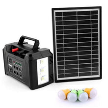 GEEPAS | Power Caster 4 LED Bulb Solar Panel 12V/7000mAh | GPS5593