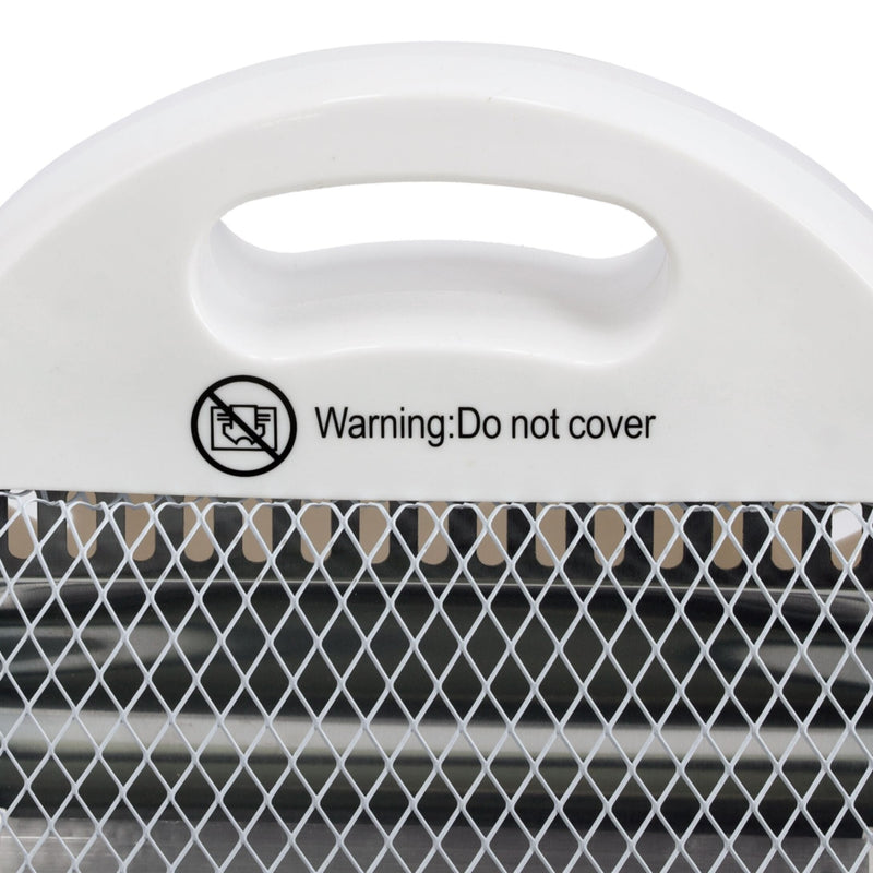 GEEPAS | Quartz Heater Adjustable Thermostat 400W/800W Heating Power | GQH28521