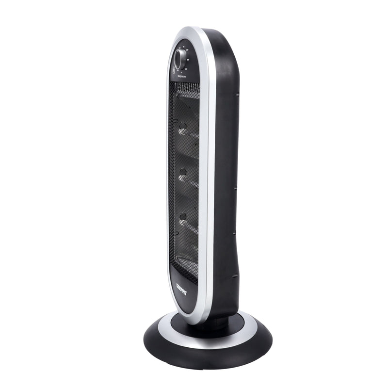 GEEPAS | Quartz Heater Adjustable Thermostat 1200W Heating Power | GQH28523