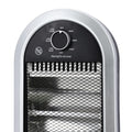 GEEPAS | Quartz Heater Adjustable Thermostat 1200W Heating Power | GQH28523
