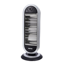 GEEPAS | Quartz Heater Adjustable Thermostat 1200W Heating Power | GQH28523
