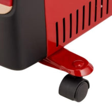 GEEPAS | Electric Quartz Halogen Heater with 2 Heat Power 1100/2200W Red | GQH9108