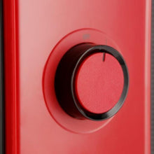 GEEPAS | Quartz Heater with 2 Heat Setting  750/1500W Red | GQH9109