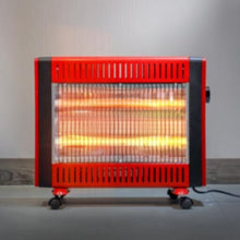 GEEPAS | Quartz Heater with 2 Heat Setting  750/1500W Red | GQH9109