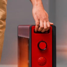 GEEPAS | Quartz Heater with 2 Heat Setting  750/1500W Red | GQH9109