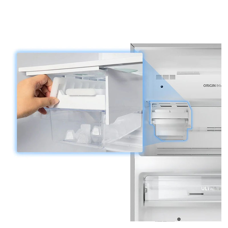 TOSHIBA | Double Door Refrigerator 735Ltrs Origin Inverter | GR-RT735WE-PMF(04)